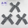 Striped colored woven ribbon hair accessories, headwear materials, DIY jewelry accessories, handcrafted bows details Picture